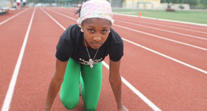 BU junior bursts to silver in hurdles