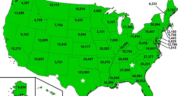 Texas leads the race in secession signatures