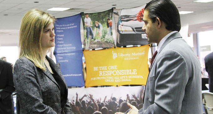 Business career fair fills Cashion