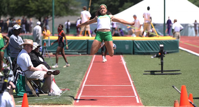 Track star weathers storm to see the sun rise
