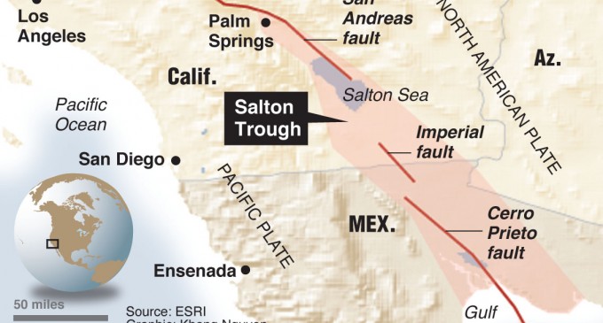 Modest quake shakes wide area of S. California
