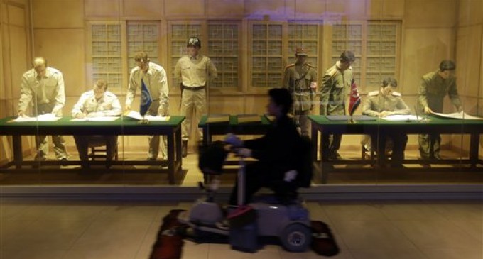 A look at what NKorea vow to scrap armistice means