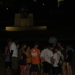Students gathered in a prayer circle early Thursday morning in light of the explosion in West, TX.
Sanmai Gbandi | Round Up Photographer