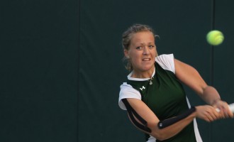 Women’s tennis team earns top seed in Big 12 Tournament