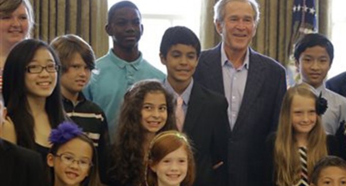 Bush library open to public