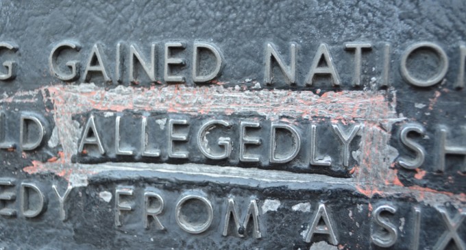 Student revives defaced Kennedy plaque in Dallas