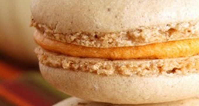 Pinbusters: Pumpkin Spice French Macarons