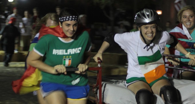Greek partners team up to host annual Chili Cook-Off, Bed Races