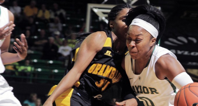 Lady Bears trample Grambling State 110-55