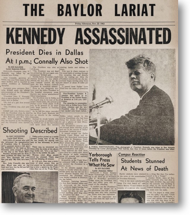 November 2013: 50 Years Remembered