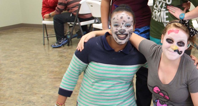 Theater major teaches kids stage ways, confidence