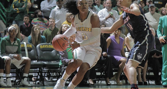 Lady Bears lose 76-60 to Kansas