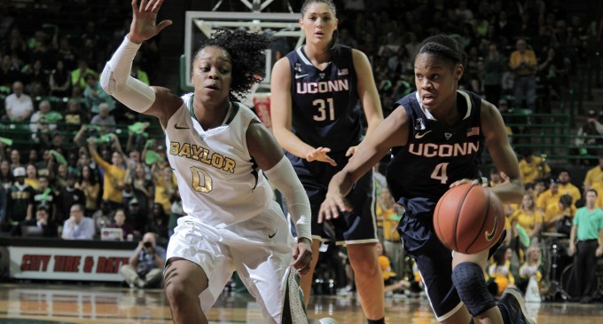 Lady Bears fall to UConn 66-55
