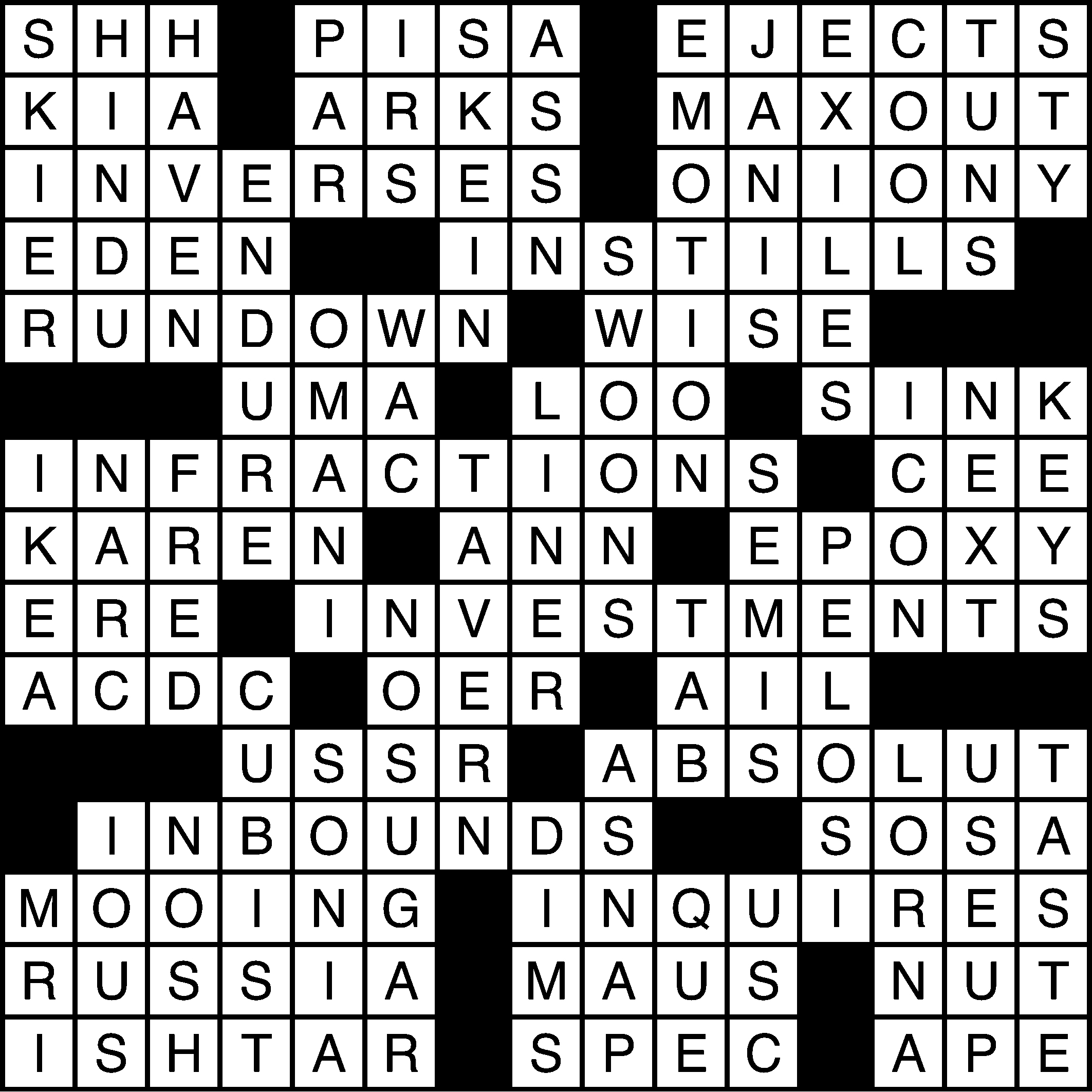 04/02/2014 Crossword: Answers The Baylor Lariat