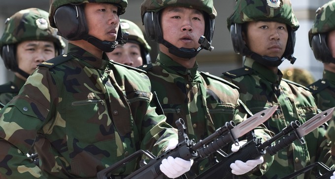 China splurges on defense as US pulls back