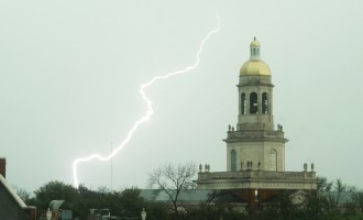 And the thunder rolls