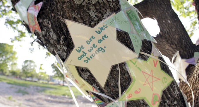 Rising from the ashes; City of West celebrates rebuilding one year later