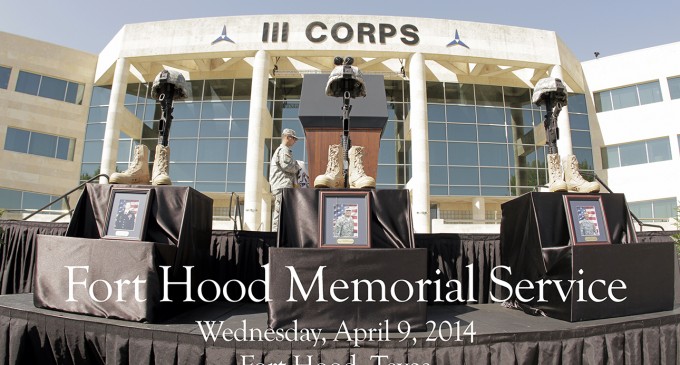 Photos: Fort Hood Memorial Service 2014