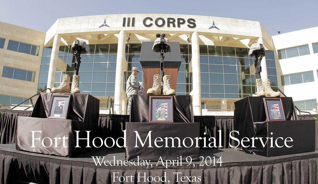 Fort Hood Memorial Service