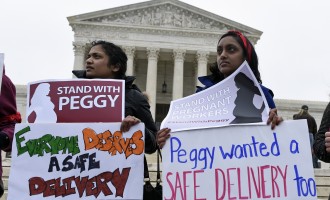 Supreme Court justices weigh bias claims of pregnant UPS driver
