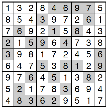 09/23/16 Sudoku: Answers