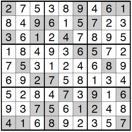 10/04/16 Sudoku: Answers