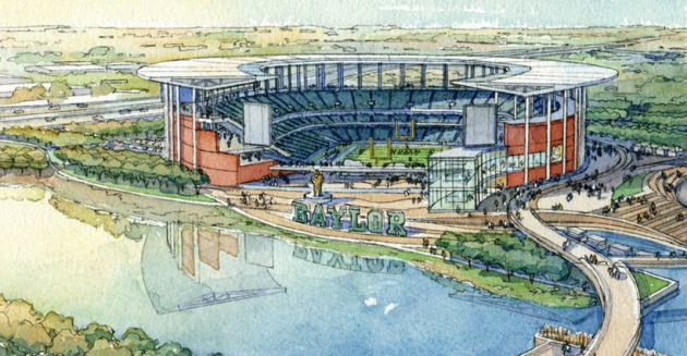 Baylor releases riverfront stadium design - The Baylor Lariat