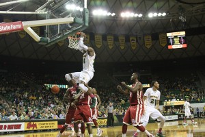 Baylor Men's Basketball played OU in the Ferrell Center on Wednesday, Jan. 30, 2013. Bears lost in a close game, 71-74.