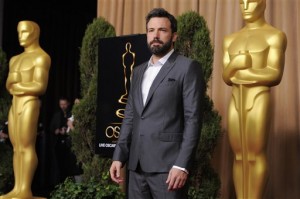 Ben Affleck, nominated for best picture for "Argo," arrives at the 85th Academy Awards Nominees Luncheon at the Beverly Hilton Hotel on Monday, Feb. 4, 2013, in Beverly Hills, Calif. (Photo by Chris Pizzello/Invision/AP)