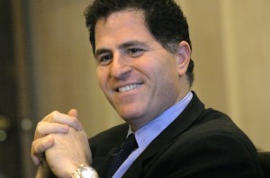 Michael Dell, the 38-year-old chairman and CEO of Dell, is shown in San Jose, California, on November 19, 2003, during an interview. (Joanne Hoyoung Lee/McClatchy Newspapers)