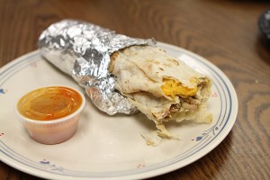 Breakfast Burrito (Matt Hellman | Photo Editor}