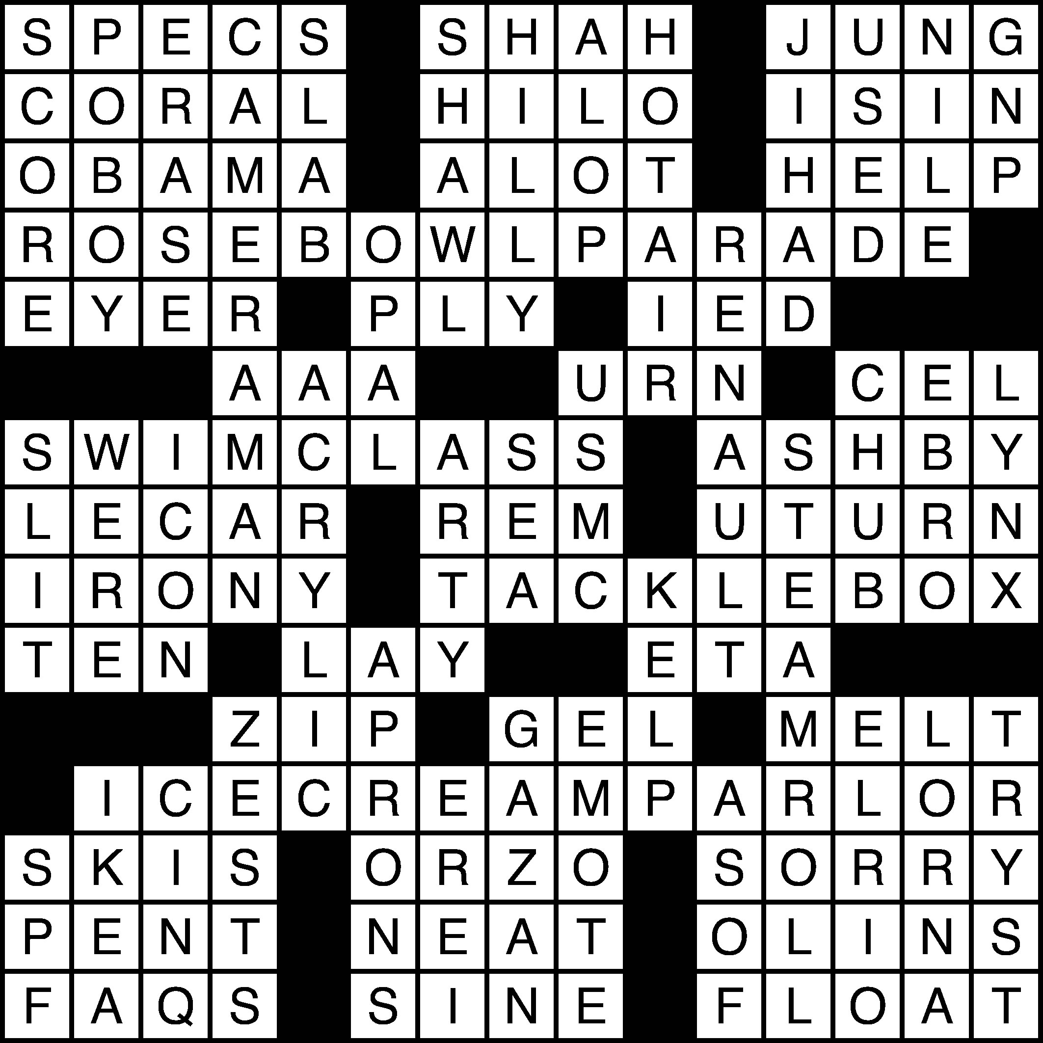 Crossword Solutions: 03/28/13 The Baylor Lariat
