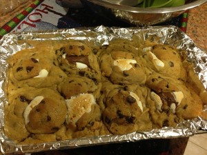 S’more cookies are a fun and easy recipe reminiscent of camping trips and campfires. (Linda Nguyen | A&E Editor)