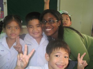 2011 graduate Jessica Steptoe taught in the Thailand program after her graduation. Applications are now being accepted for graduating seniors interested in the program. (Courtesy Photo)