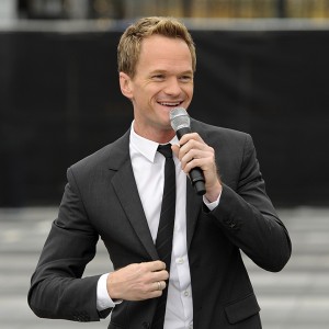 Neil Patrick Harris, host of Sunday's 65th Emmy Awards telecast, addresses reporters during Emmy Awards Press Preview Day, on Wednesday, Sept. 18, 2013, in Los Angeles. (Photo by Chris Pizzello/Invision/AP)