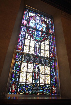 The Armstrong Browning Library was built in 1951 and contains 62 stained glass windows.   Travis Taylor | Lariat Photo Editor
