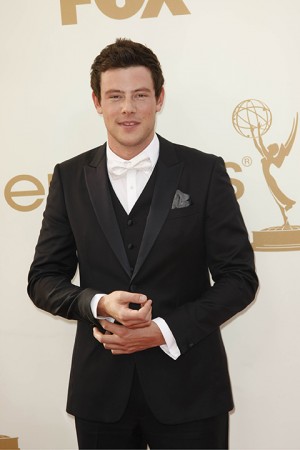 Cory Monteith at the 63rd Annual Primetime Emmy Awards on Sunday, September 18, 2011, at Nokia Theatre, L.A. Live, in Los Angeles, California. (Kirk McKoy/Los Angeles Times/MCT)