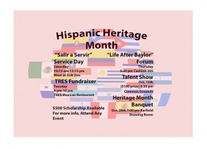Hispanic Heritage Month graphic FTW