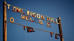 Sign of Tomlinson Hill.  (Courtesy Photo)
