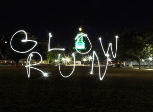 Glow Stick Run art Travis Taylor | Lariat Photo Editor