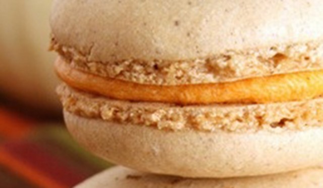 Pinbusters: Pumpkin Spice French Macarons