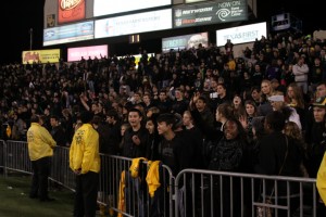 Many students that received tickets sat in the south endzone because of the high demand Thursday at the football game. Baylor should expect this problem to continue next season. Travis Taylor | Lariat Photo Editor