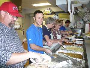Volunteers at Mission Waco serve food for Thanksgiving Meal With the Homeless in 2010. This year’s lunch will take place at 11 a.m. on Thanksgiving Day at the Meyer Center, 1226 Washington Ave.  (Courtesy Photo)