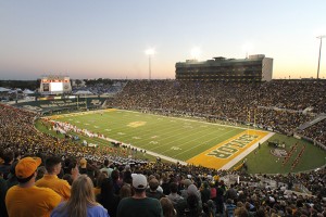 In the final season at Floyd Casey Stadium, the Bears have won every home game and face the No. 25 Texas Longhorns on Saturday at 2:30 p.m. in the final Baylor game ever at Floyd Casey Stadium. With the Big 12 Conference title hanging in the balance, the Bears are ready to close out Floyd Casey Stadium in style.  Lariat File Photo