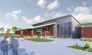 A rendering of the Williams Family Soccer and Olympic Sports Center displays the intended finished product of the new sports center, set to break ground this summer. Courtesy Photo