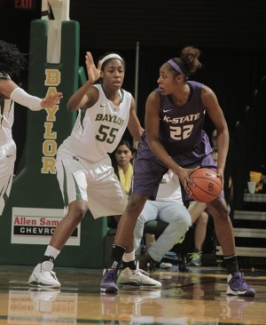 The Baylor Lady Bears defeated the Kansas State Wildcats 71-48 on Wednesday, January 22, 2014 at the Ferrell Center.  Travis Taylor | Lariat Photo Editor