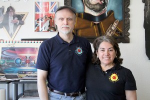 Stan and Alicia Wojciechowski have opened Spin Connection, a record store that sells vintage vinyl records. The store offers a variety of rock, jazz, and pop albums popular from the last century. Carlye Thornton | Lariat Photographer