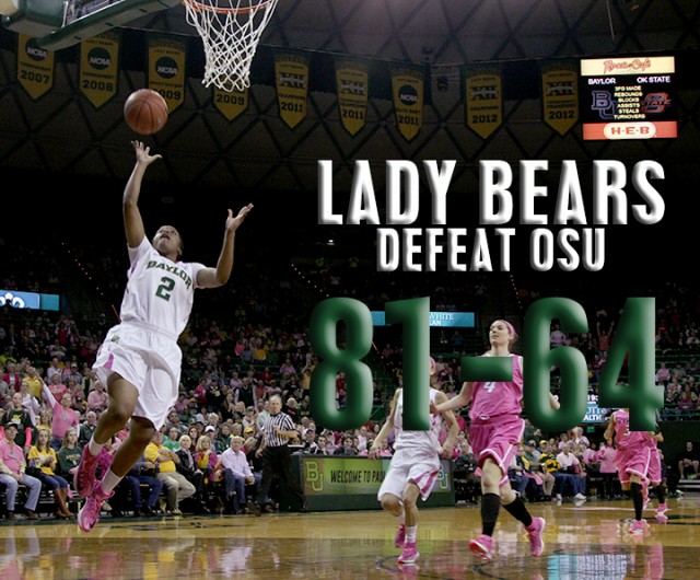 Lady Bears defeat OSU 81-64