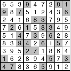 03/17/14 Sudoku: Answers