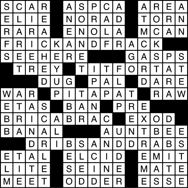 03/20/2014 Crossword: Answers